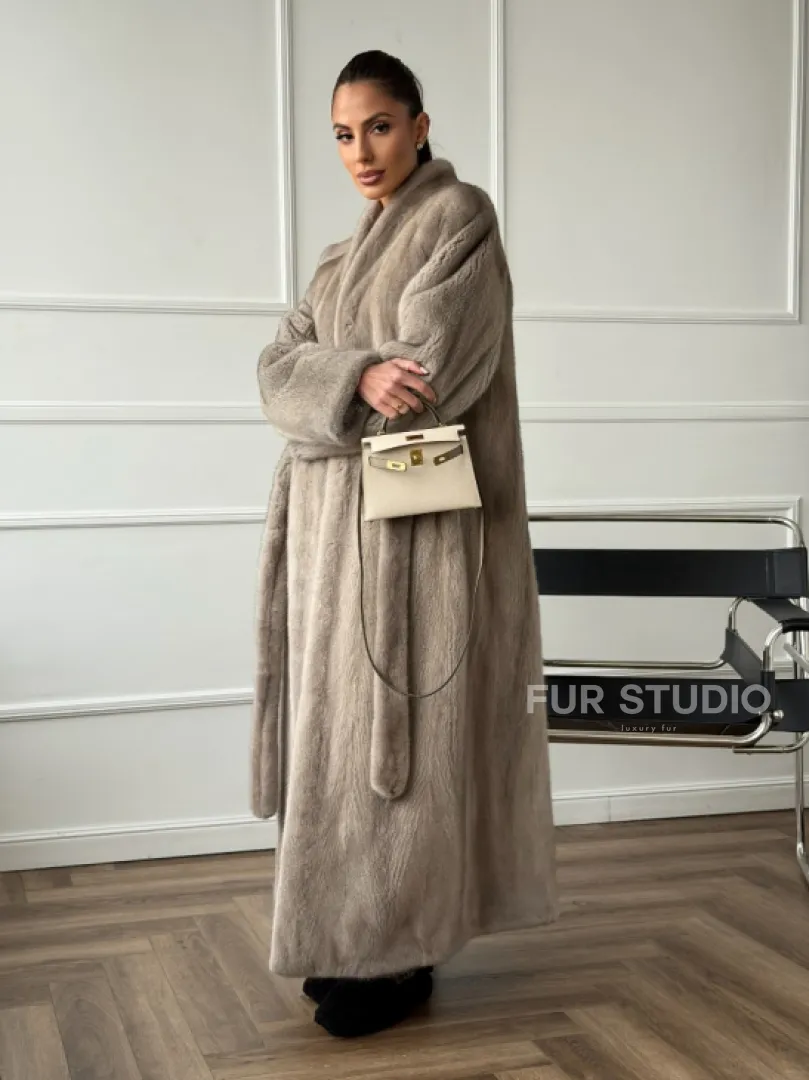 Норковая шуба - фото 11