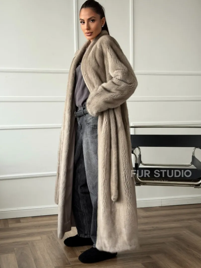 Норковая шуба