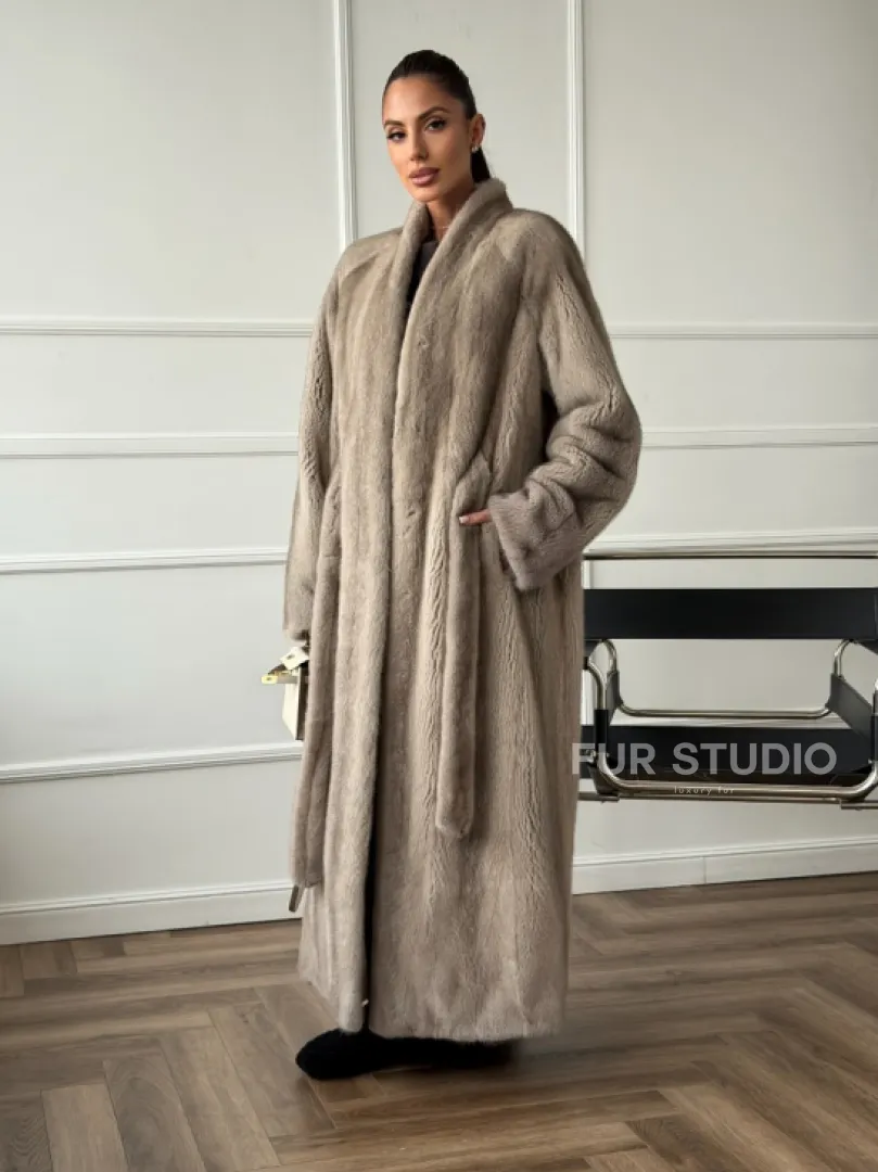 Норковая шуба - фото 9