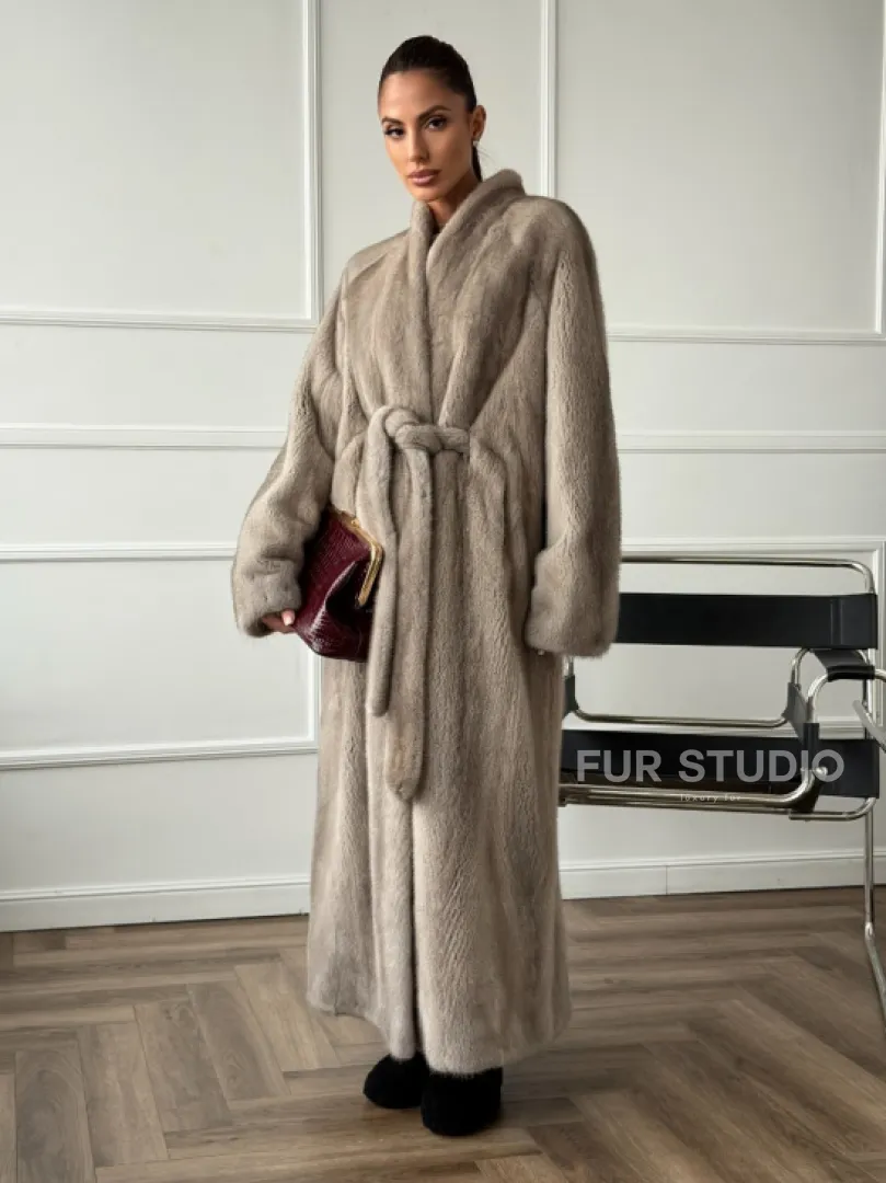 Норковая шуба - фото 6