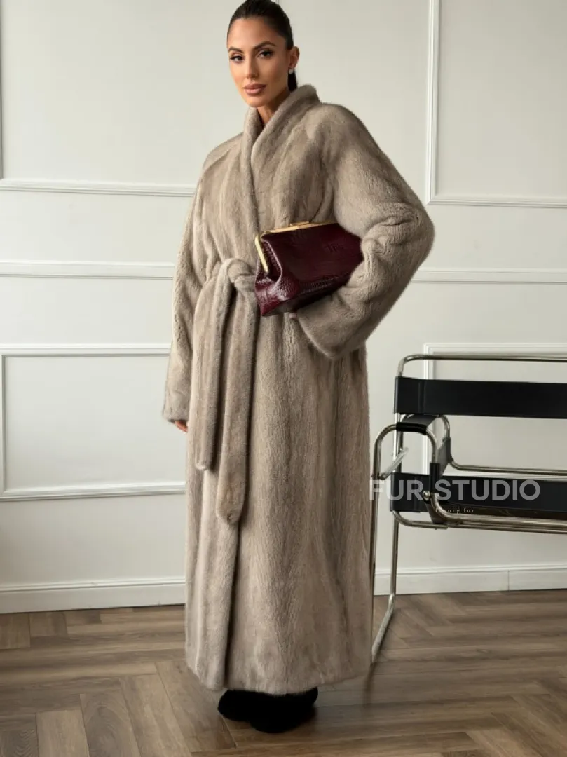 Норковая шуба - фото 0