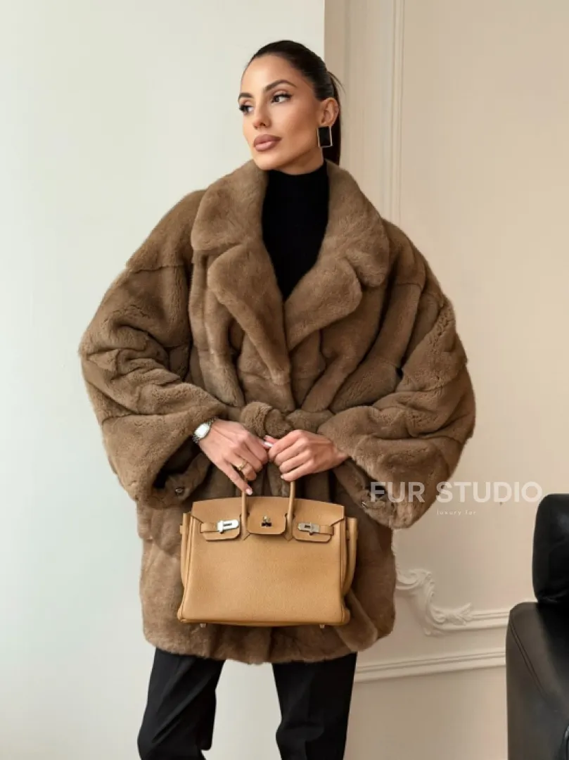 Норка пастель английский воротник летучая мышь