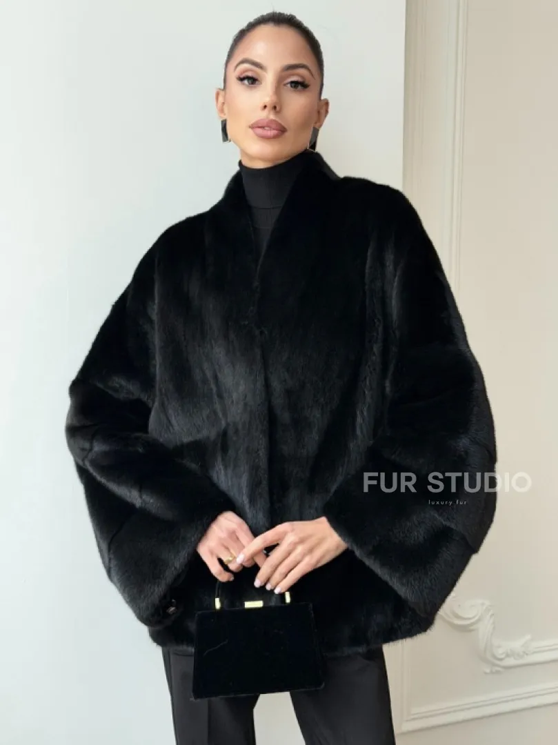 Норковая шуба из аукционного меха Saga Furs Mink - фото 7