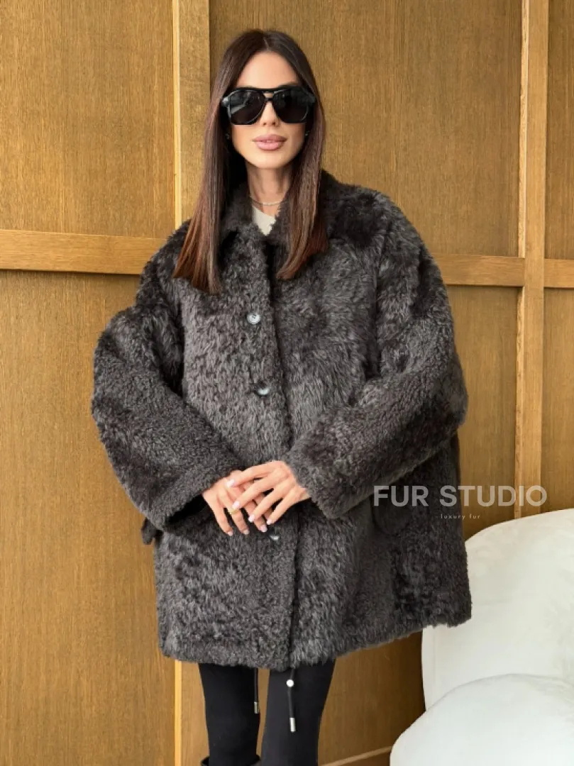 Шуба из овчины - натуральная