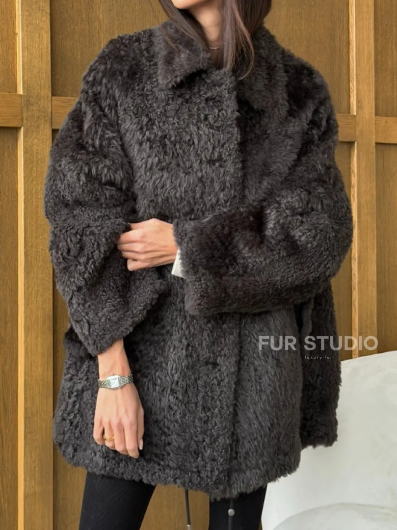 Шуба из овчины - натуральная