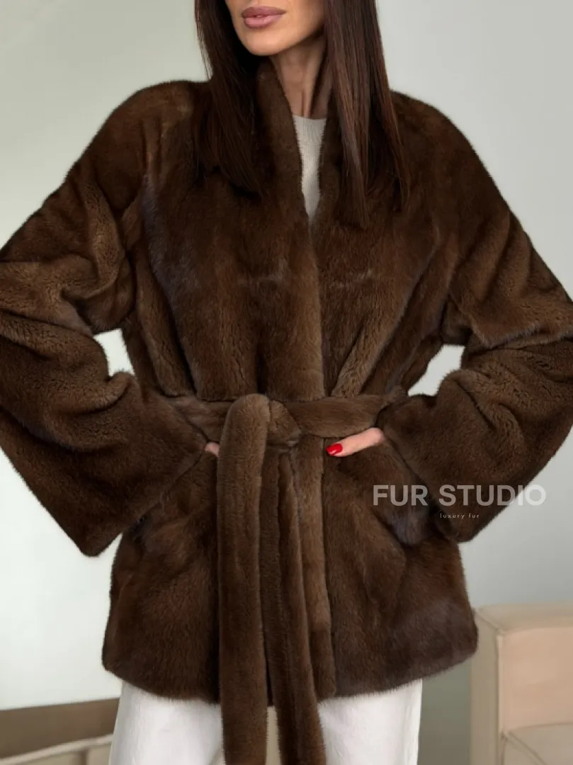Модная норковая шуба 2026 - фото 1