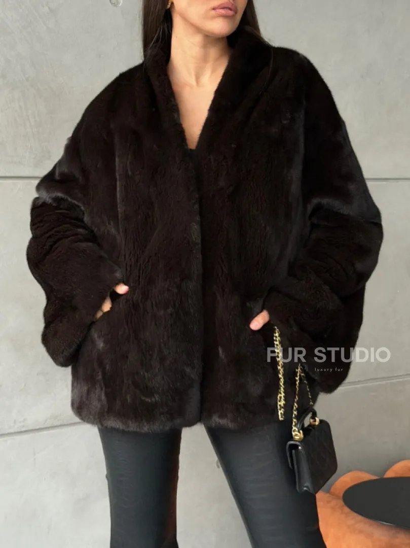 Полушубок норковый SAGA FURS - Winter 2026