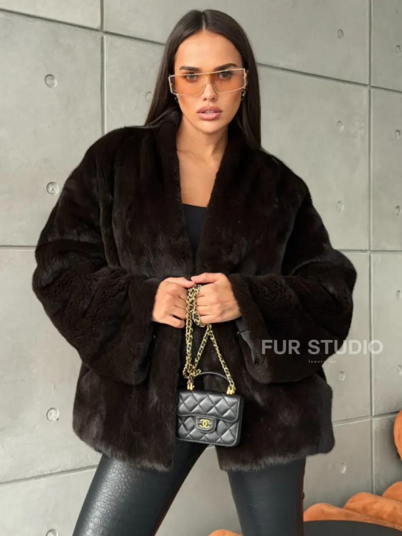 Полушубок норковый SAGA FURS - Winter 2026