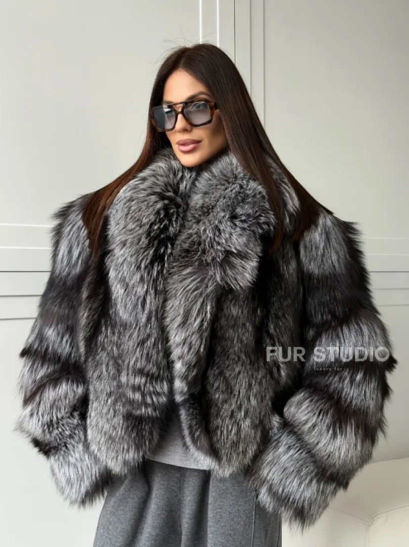Женская шуба из чернобурки Winter Lover