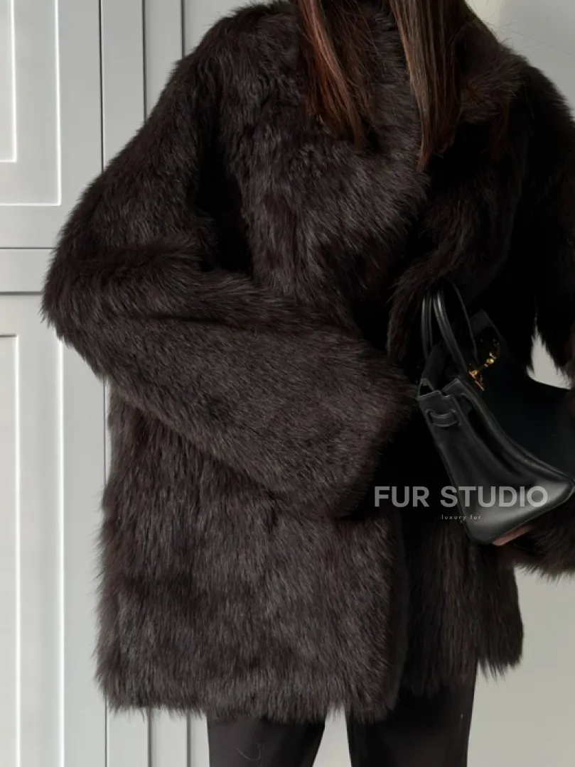 Женская дубленка из тосканы