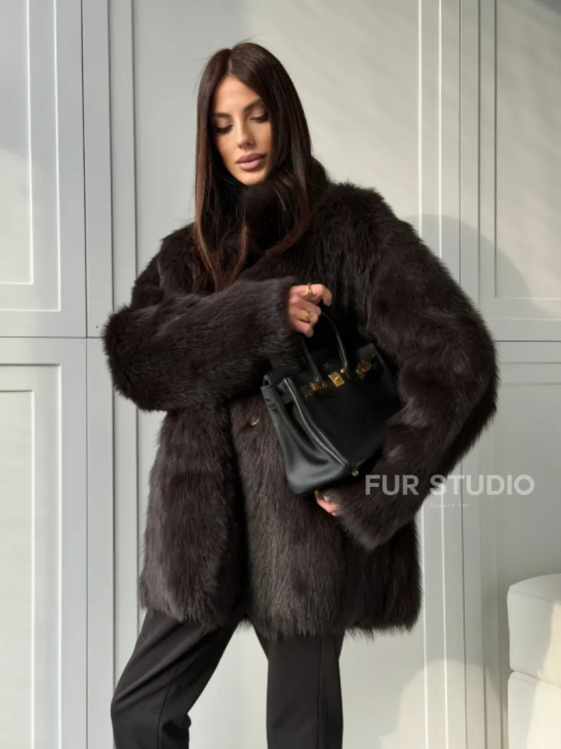 Женская дубленка из тосканы