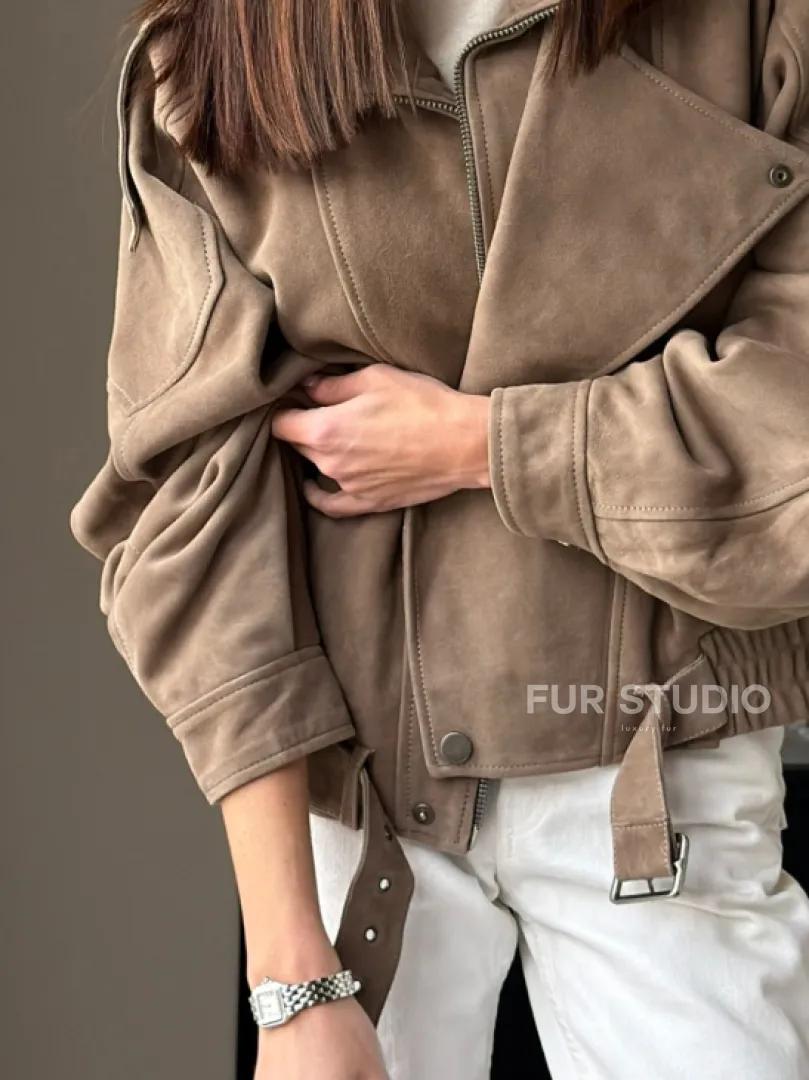 Куртка - бомбер весенняя оверсайз