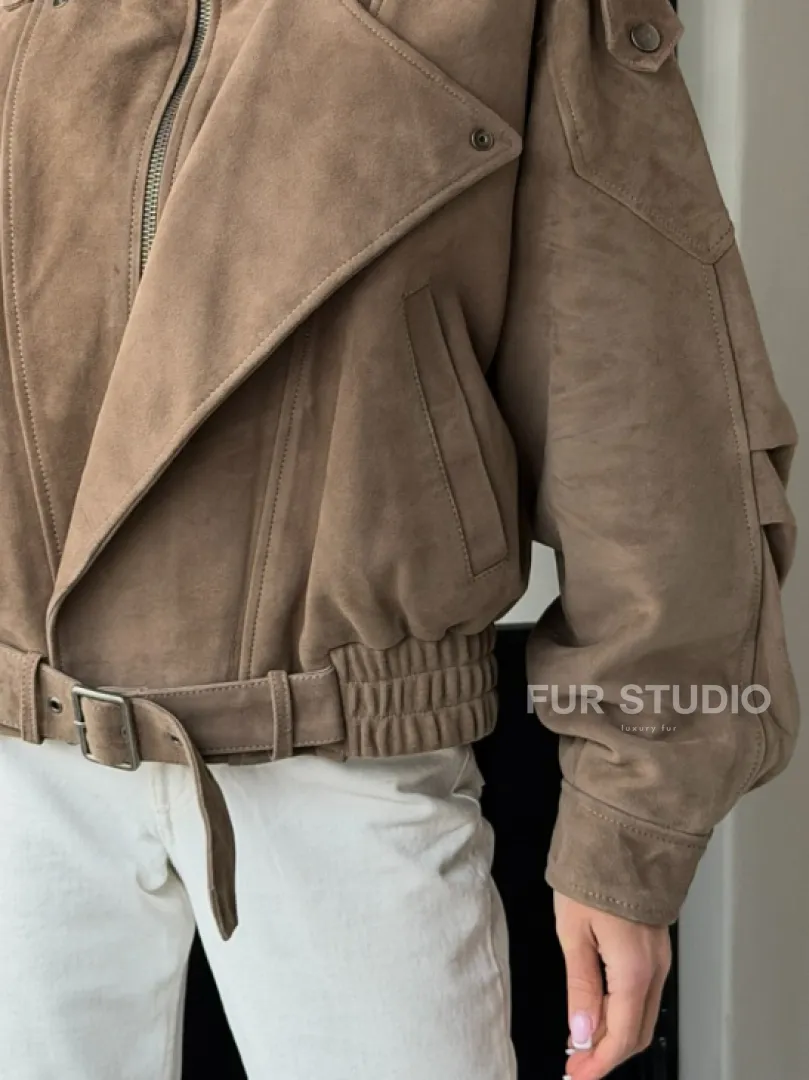 Куртка - бомбер весенняя оверсайз