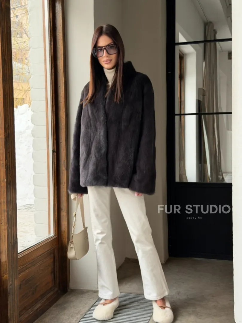 Шубка норковая - автоледи