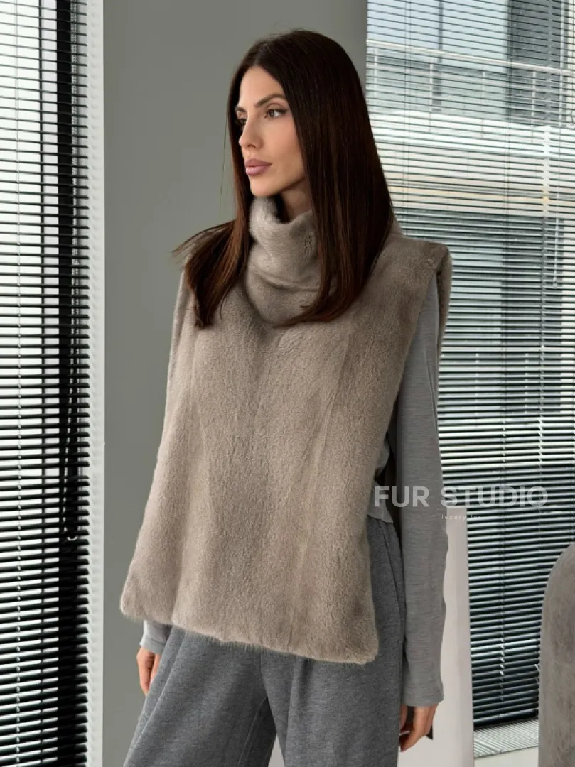 Норковая манишка «весна 2026» - фото 7