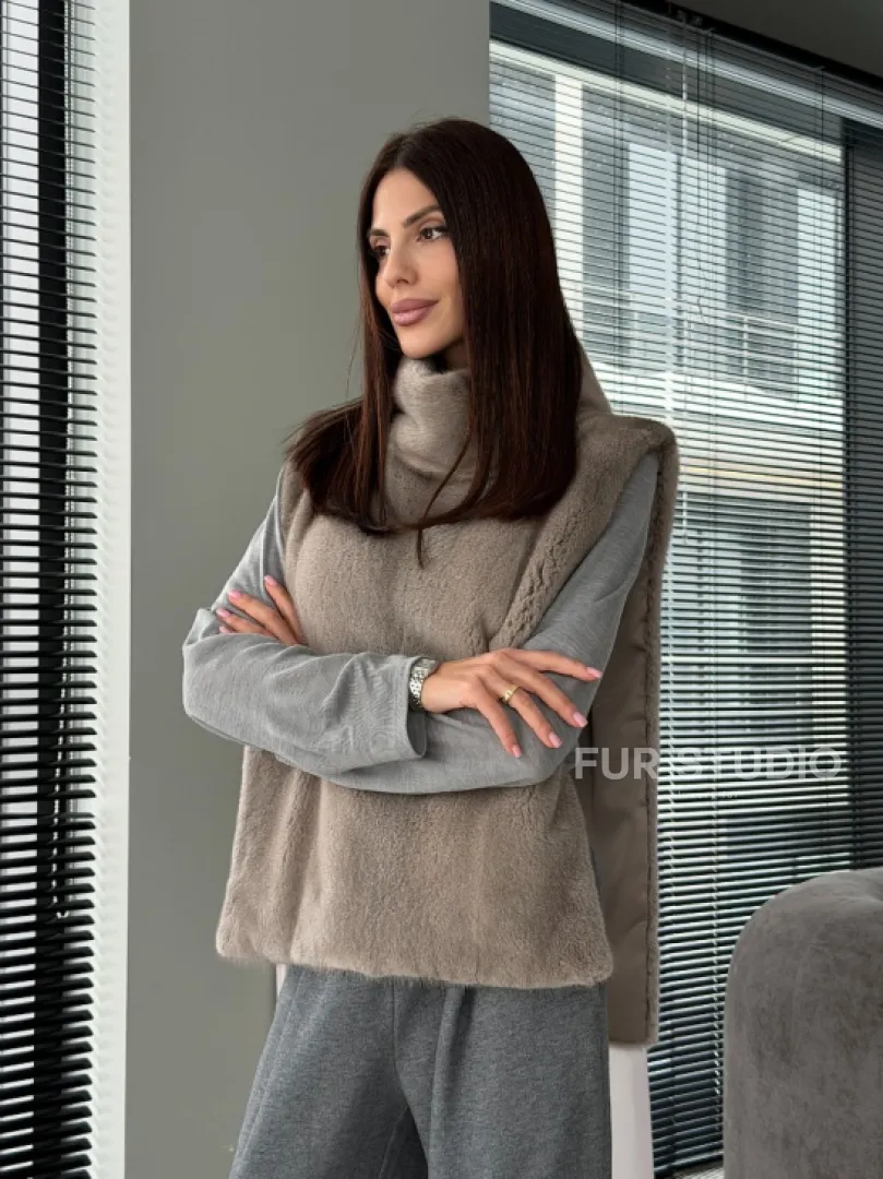 Норковая манишка «весна 2026» - фото 11