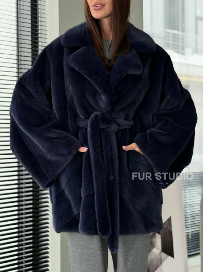 Шуба из аукционного меха норки Kopenhagen Fur 