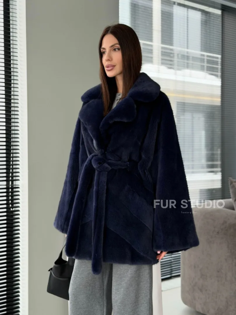 Шуба из аукционного меха норки Kopenhagen Fur 