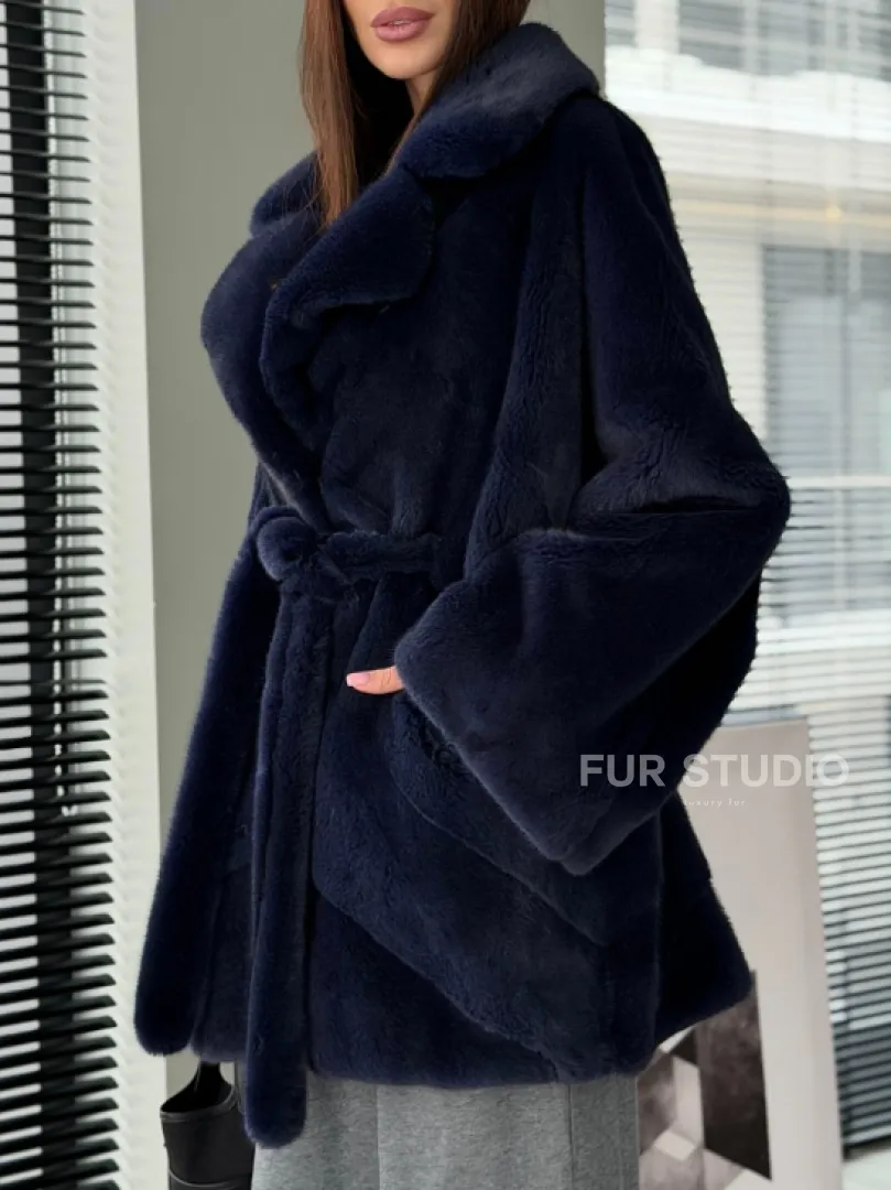 Шуба из аукционного меха норки Kopenhagen Fur 