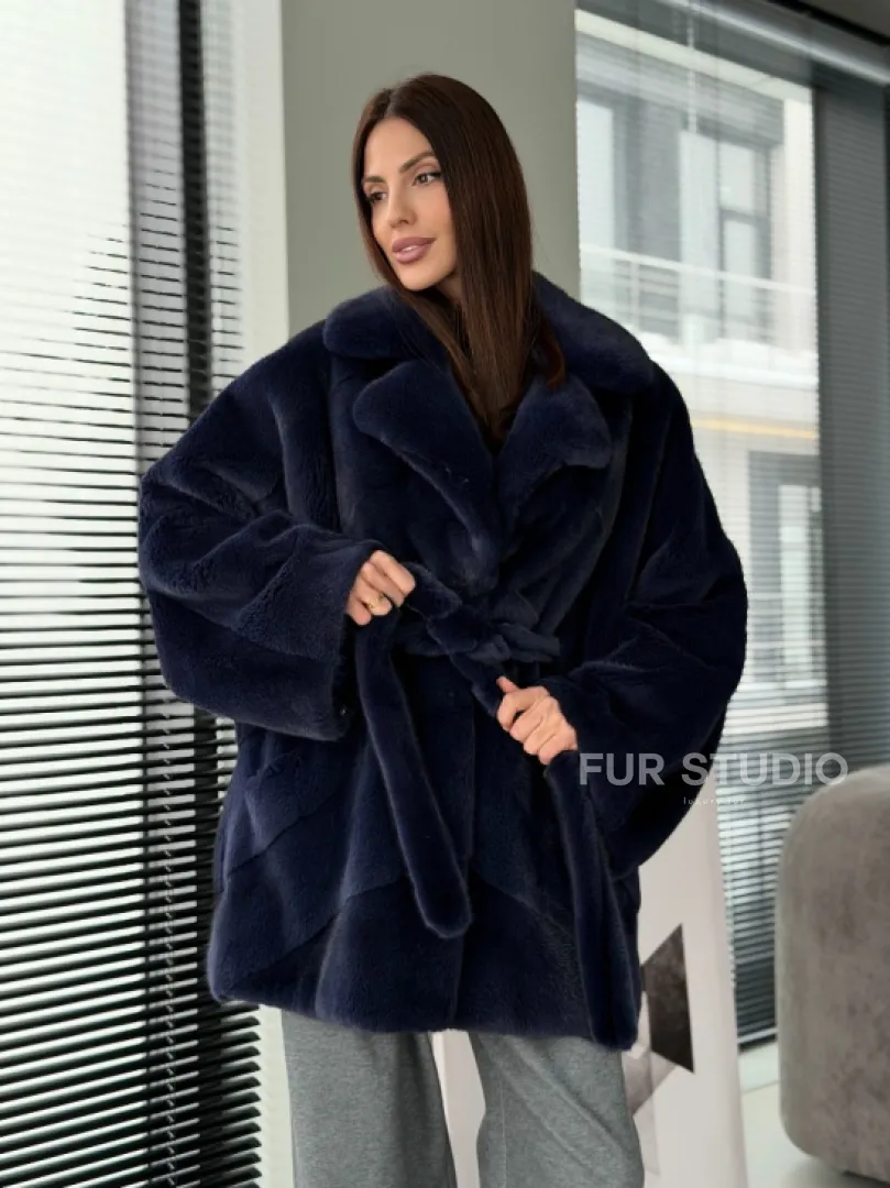 Шуба из аукционного меха норки Kopenhagen Fur 