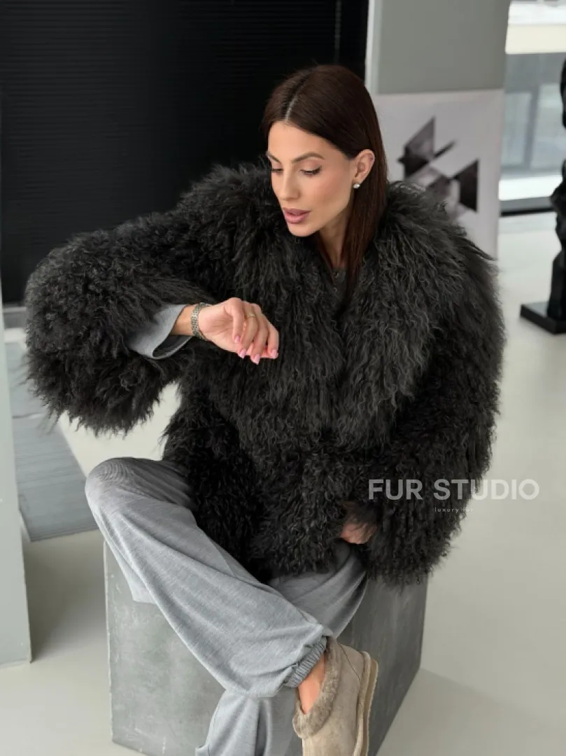 Шубка из ламы - фото 11