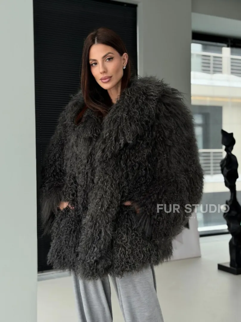 Шубка из ламы - фото 6