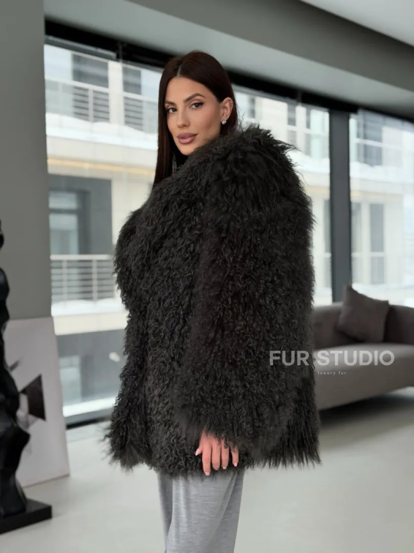 Шубка из ламы - фото 12