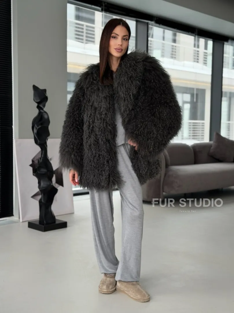 Шубка из ламы - фото 4