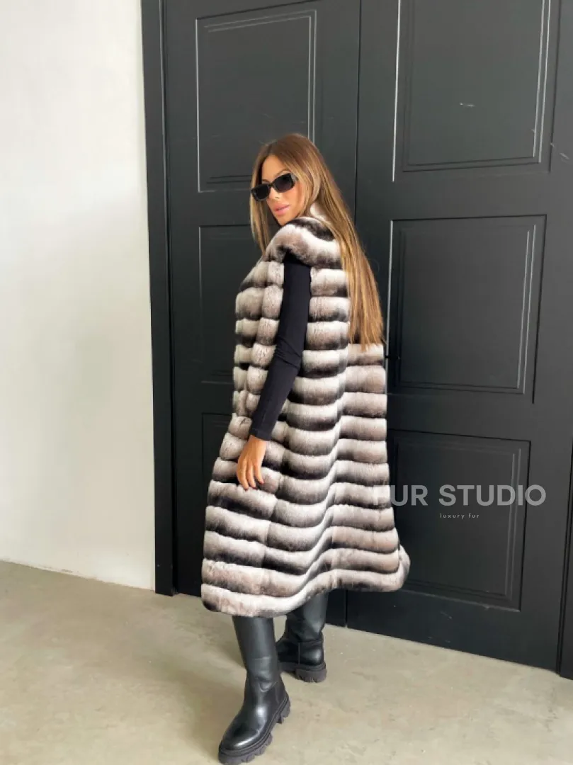 Жилет из меха орилага - фото 1