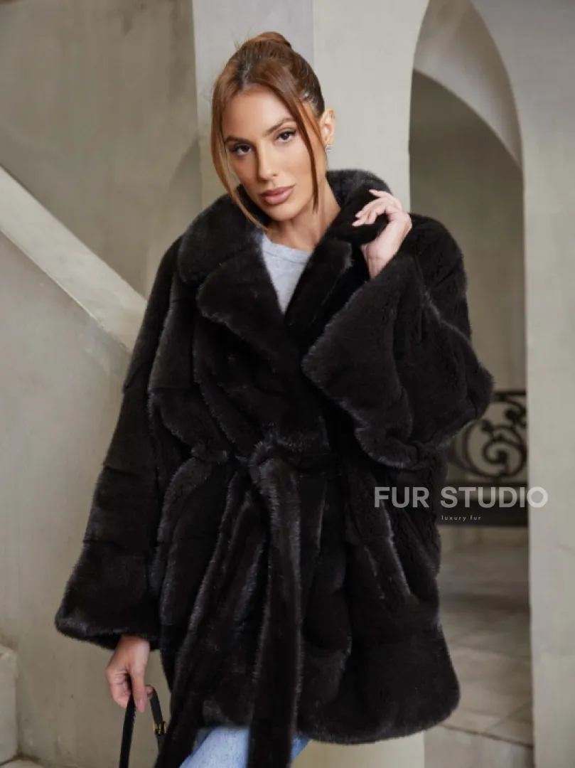 Норка поперечка летучая мышь английский воротник - фото 0