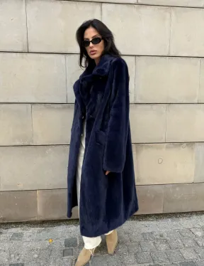 Норковая шуба цельный мех Saga furs