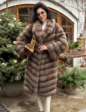 Манто из меха куницы