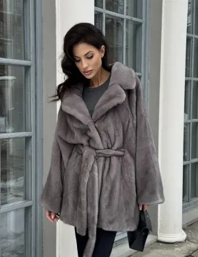 Шуба норковая 