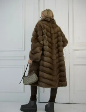 Шуба из куницы