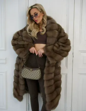 Шуба из куницы