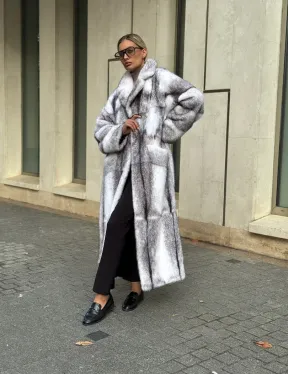 Норковая шуба - крестовка