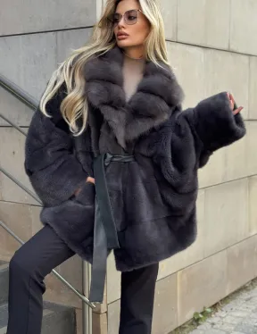 Женская норковая шуба 2026