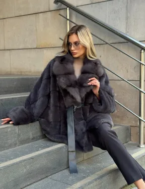 Женская норковая шуба 2026