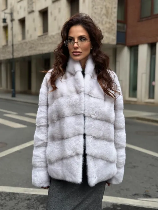 Шуба норковая - короткий жакет