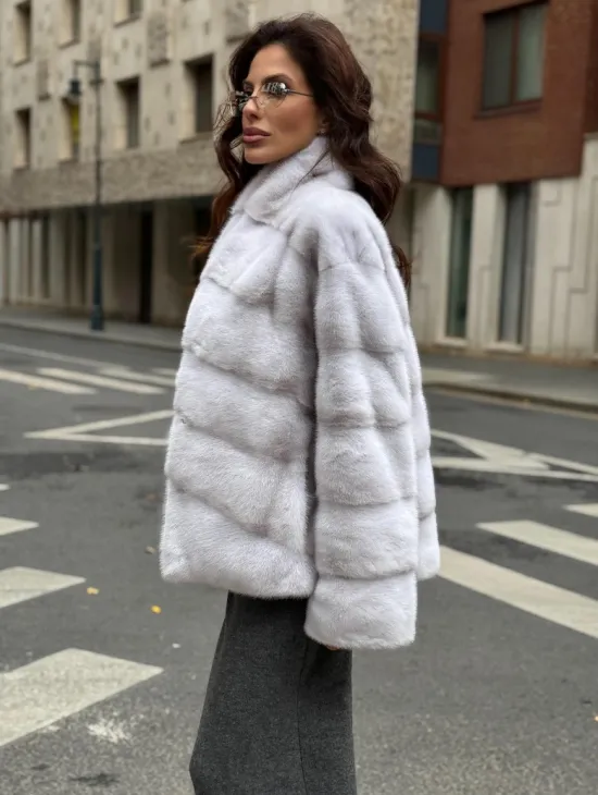 Шуба норковая - короткий жакет