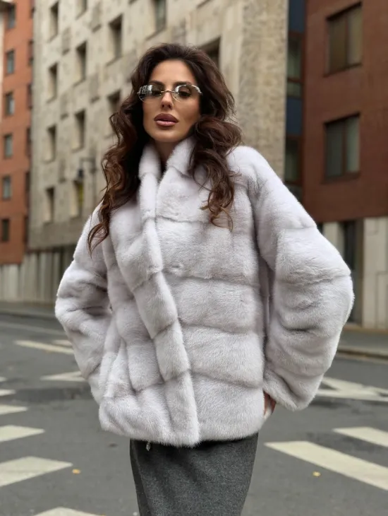 Шуба норковая - короткий жакет