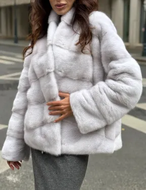 Шуба норковая - короткий жакет