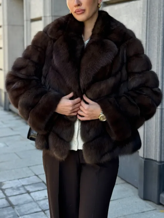Полушубок из соболя