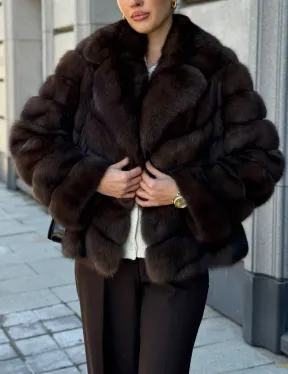 Полушубок из соболя