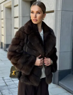 Полушубок из соболя