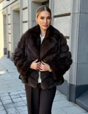 Полушубок из соболя