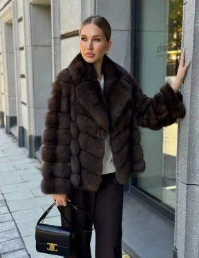 Полушубок из соболя