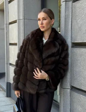 Полушубок из соболя