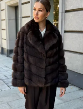 Полушубок из соболя