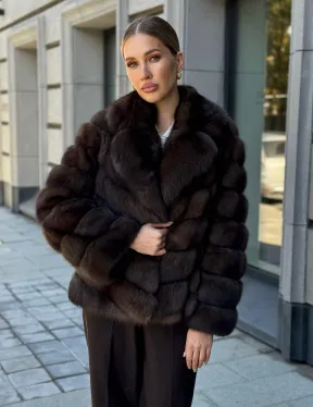 Полушубок из соболя